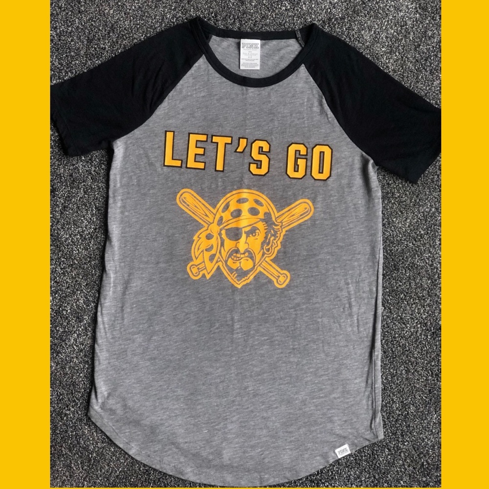 PINK VS Limited Edition Pirates Baseball Tee